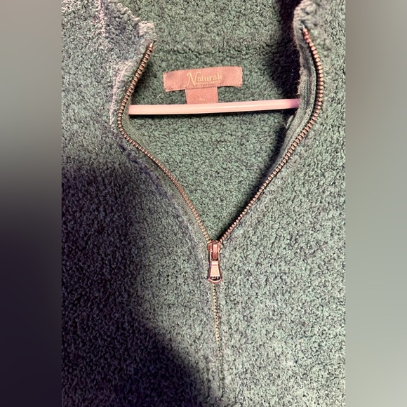 Natural Reflections Green V-Neck Sweater - Picture 4 of 4